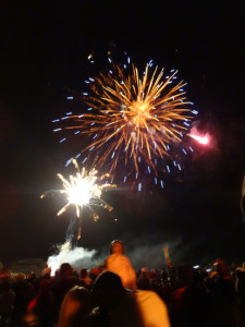 bonfire night fireworks