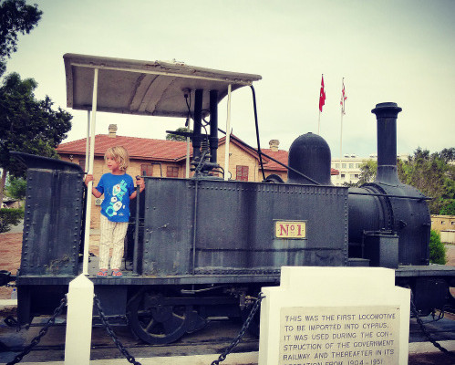Goobie finds a train! Famagusta’s Old Railway Station