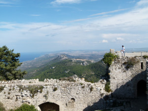 Looking out across the Pan-Handle