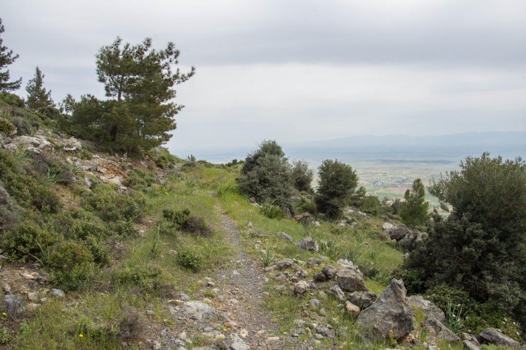 Cyprus medieval path