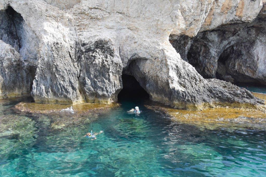 Cyprus sea caves