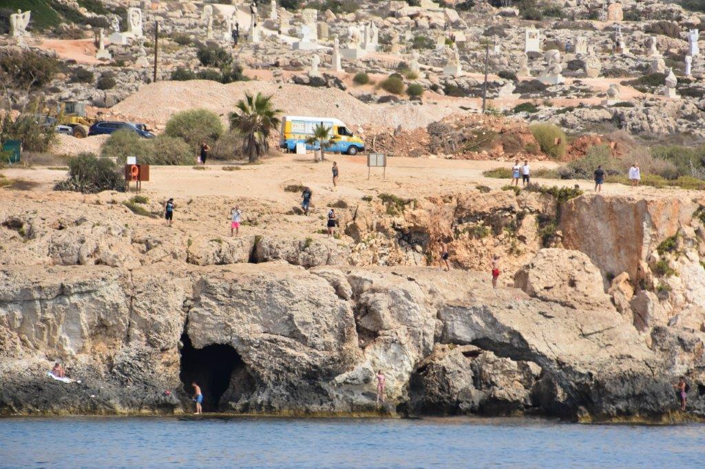 Ayia Napa's sea caves