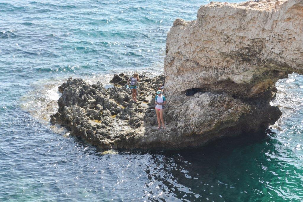 Ayia Napa's sea caves