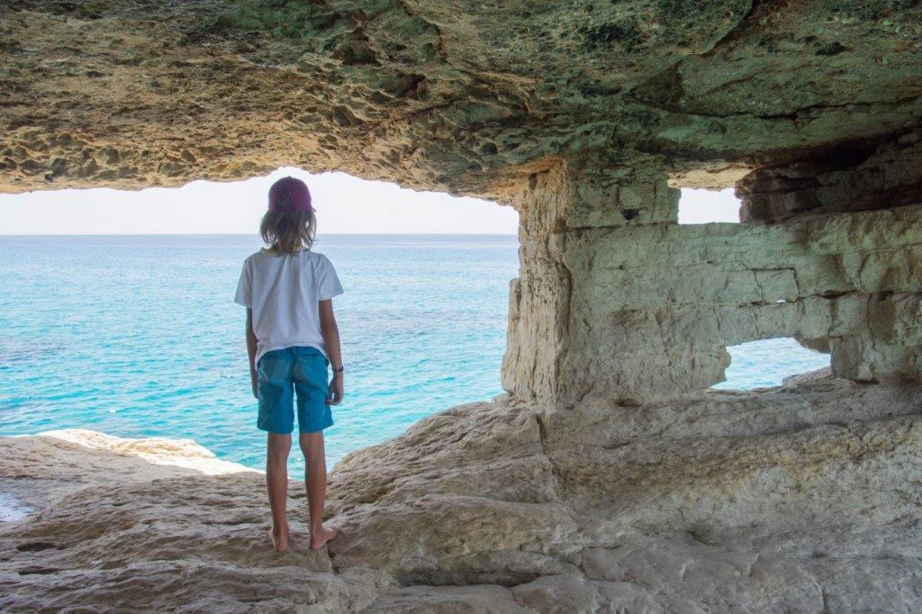 Cape Greco sea caves