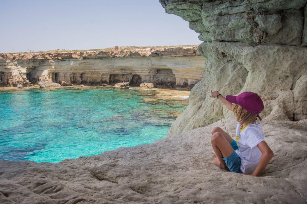 Cape Greco sea caves