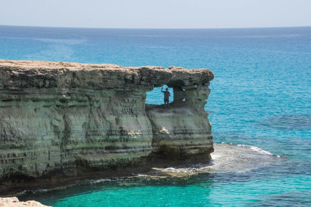 Cape Greco sea caves