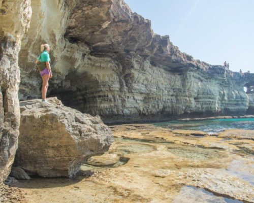 Death-defying Date with Matt! Inside Cape Greco Sea Caves