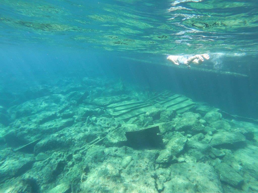 Paphos sea caves