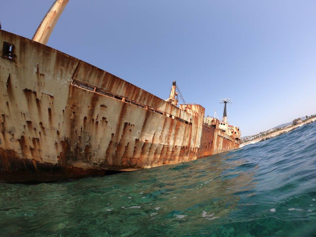 Paphos sea caves