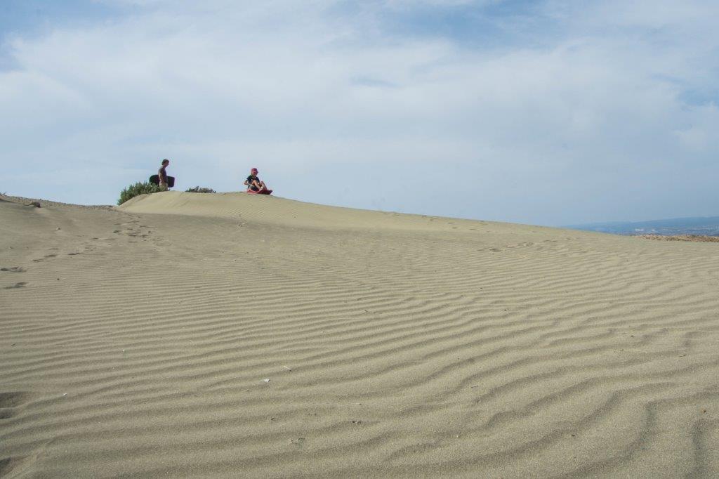 sandboarding Cyprus