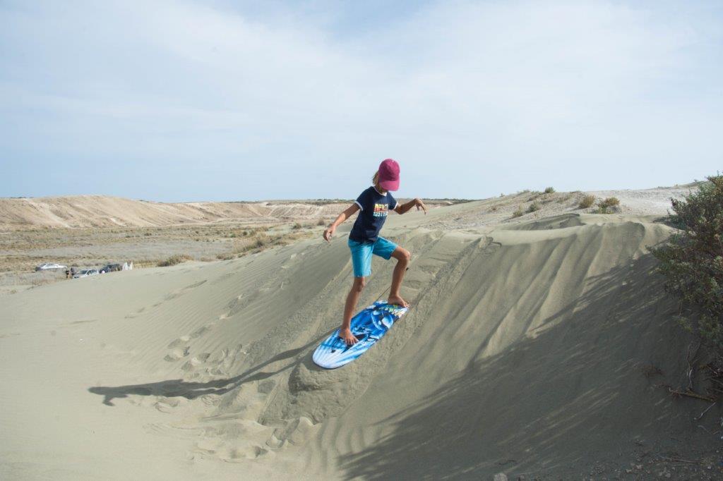 Cyprus sandboarding