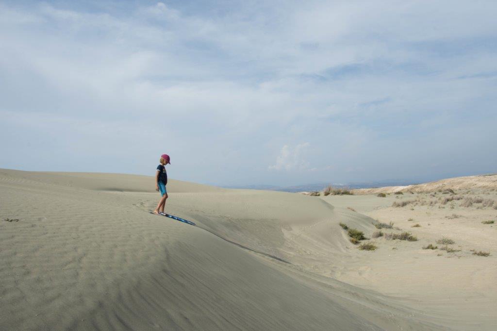 sandboarding Cyprus