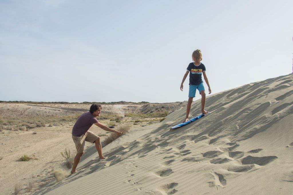 sandboarding Cyprus