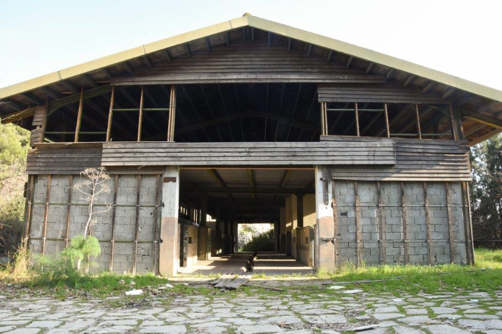 abandoned stables