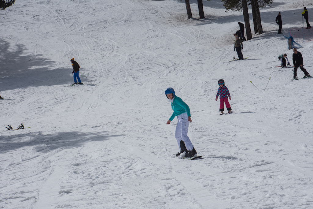 Snowboarding Troodos