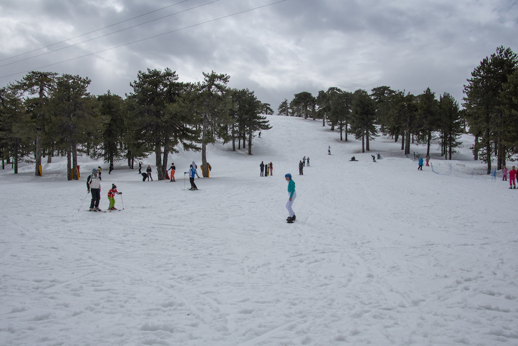 Troodos skiing