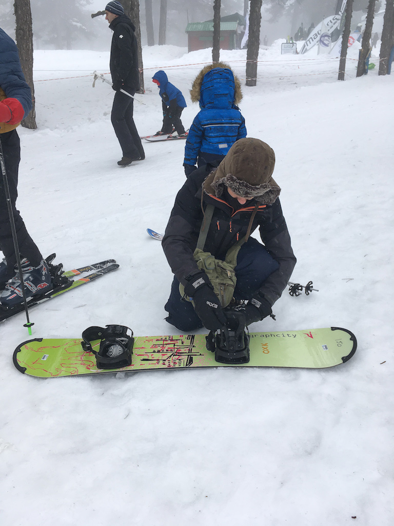 Cyprus snowboarding