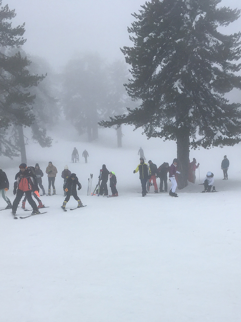 Troodos skiing