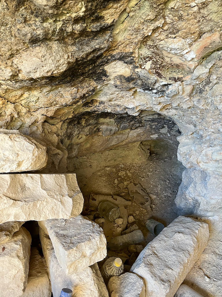 hermit cave Cyprus