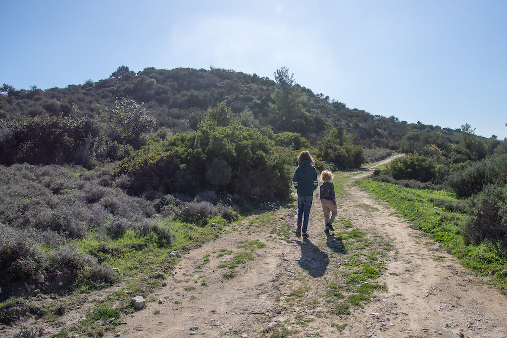 Family walk Cyprus